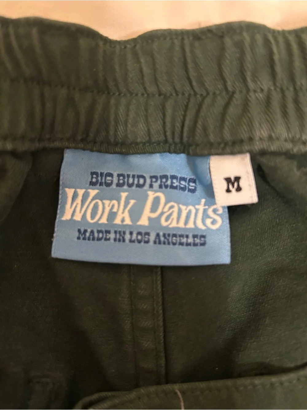 Big Bud Press Work Short Green